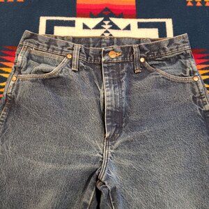Vintage USA Wrangler 936DEN Mens 32x32 Jeans Slim Fit Cowboy